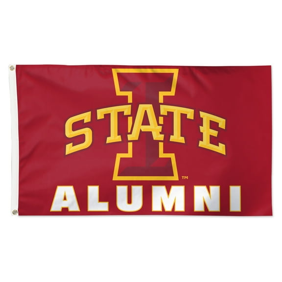 WinCraft Iowa State Cyclones 3' x 5' Single-Sided Deluxe Alumni School Supporter Flag