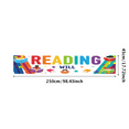 thumbnail image 2 of Colorful Design Reading Banner Educational Rainbow Inspirational for Classroom Decor Kids Reading Event Learning Space, 2 of 5