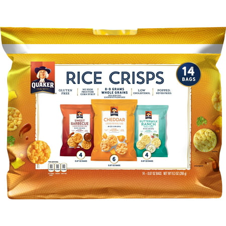 Quaker Rice Crisps Variety Gluten Free 11.08oz 14