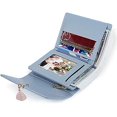 thumbnail image 3 of AVEKI Small Wallet for Women PU Leather Pocket Wallet Ladies Mini Short Purse 0516M, 3 of 5
