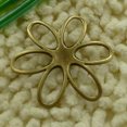 thumbnail image 3 of K-KED 54 Pcs Bronze Plated Flower Connectors 49MM S3154 DIY Delicate Jewelry Making, 3 of 3