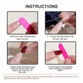 thumbnail image 2 of YTTAL Buy 2 Get 1 Free! 24-48Pcs Wine Red French Tip Press On Nails, Nude Medium Coffin False Nails Hand and Toe Set, Glossy Acrylic Fake Nails with Jelly Glue Nail File, 2 of 17
