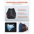 thumbnail image 3 of Welding Backpack 25.2L 1680D Polyester Tool Helmet Storage Bag for Welding Camping Hiking, 3 of 6