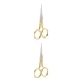 thumbnail image 3 of Unatoiry Ciseaux à Sourcils Petits 9.2cm Pointe Droite Acier Inoxydable Délicat pour Protection Ciseaux Multi-Usages pour Barbe Sourcils Type 4 2Ensemble, 3 of 6