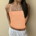thumbnail image 2 of zbxnLI Women's Strapless Tube Tops Strapless Knit Bandeau Going out Tops Backless Crop Tops for Women, 2 of 8