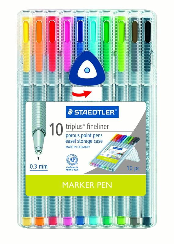 Staedtler 'Triplus Fineliner' Porous Point Pens (Pack of 10)