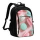 thumbnail image 1 of Balery Pastel Macarons Delight Mochila con carga USB para hombre y mujer - Mochila impermeable y antirrobo para portátil con puerto USB para viajes, trabajo, estudios y universidad, 1 of 7