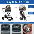 HPZ 2nd Generation Pet Rover Prime 3in1 Luxury Travel Carrier, Car