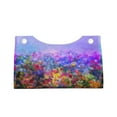 thumbnail image 3 of Picia Colorful Purple Cosmos Flower Pattern Long Tissue Box Cover,PVC Leather Triangle Holder,Tissue Box Holder with Magnetic Bottom,Facial Paper Organizer Dispenser-7.9"X4.9"X4.5", 3 of 9