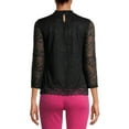 thumbnail image 3 of No Boundaries Juniors' Lace Top, 3 of 6