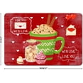 thumbnail image 2 of Letreros metálicos vintage de chocolate caliente para San Valentín, letrero decorativo de hojalata, póster metálico de 8 x 12 pulgadas, 2 of 2