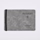 thumbnail image 3 of Porta pasaporte de PU Organizador de identificación Porta pasaporte de cuero para tarjetas de embarque Portatarjetas de viaje Estuche de cuero para pasaporte, 3 of 6