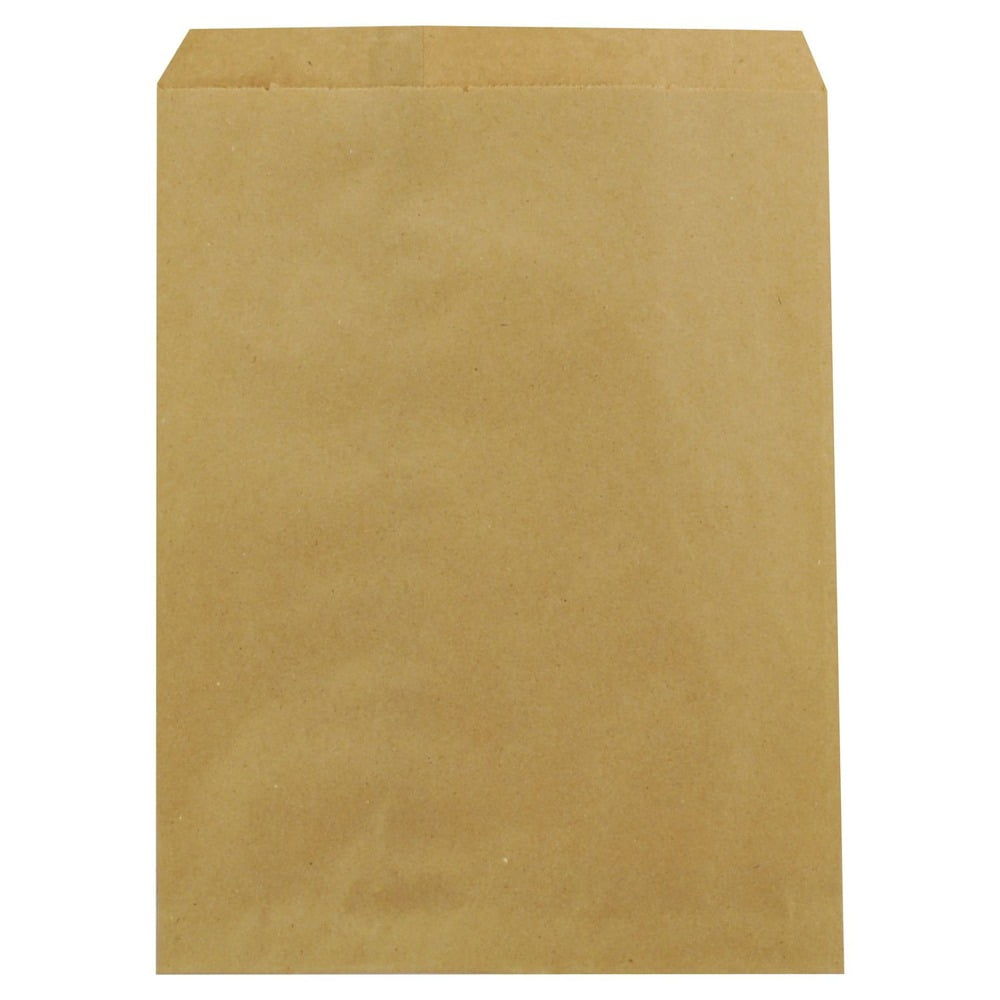 8.5 in. x 11 in. Kraft Paper Bags - Brown (2000/Carton)