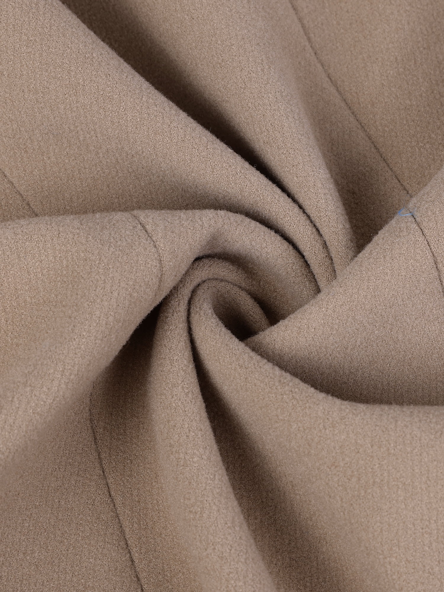 DARING DIVA Women's Plus Size Notched Lapel Single Breasted Trench Coat 4X Light Brown