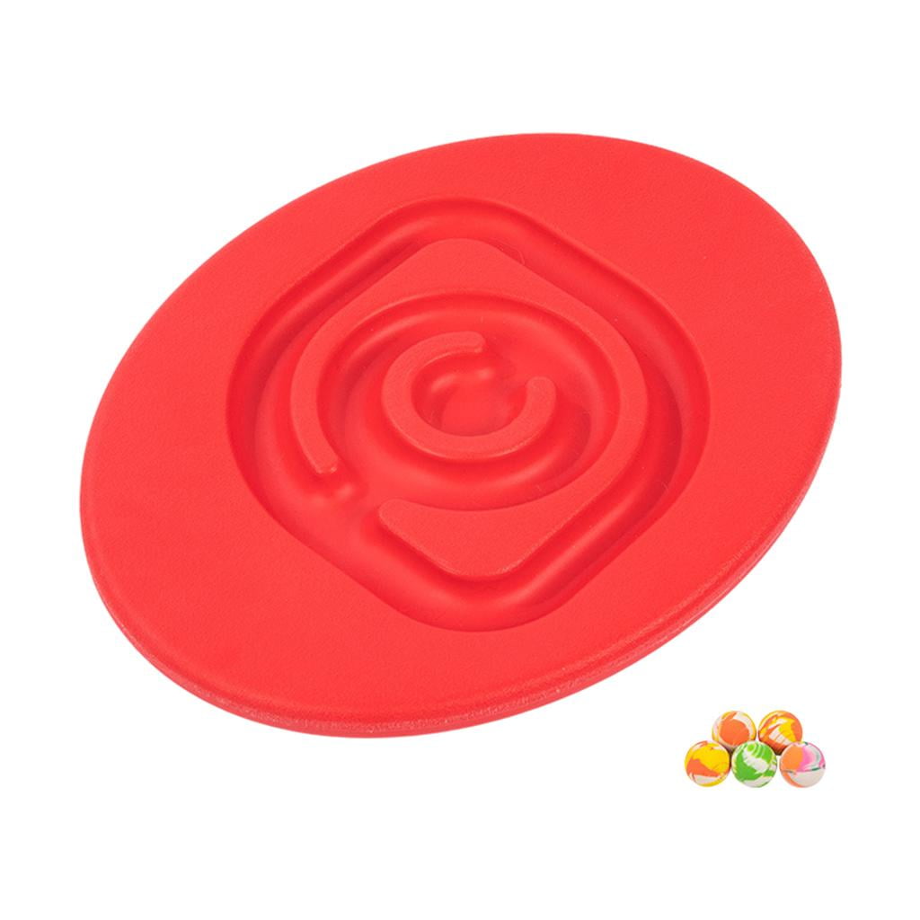 Planche D'Équilibre Bascule Pour Enfant – PP 53x25 Cm – Antidérapant – Sensoriel – Garçons Et Filles – Dès 2 Ans – 25 Kg