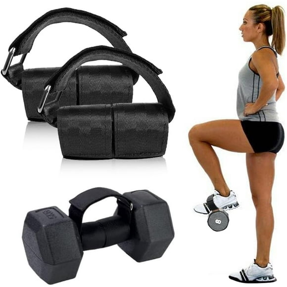 HAHADAXA Tib Bar 2pcs Adjustable Weight Dumbbell Ankle Strap, Dumbbell Foot Attachment for Knees Over Toes Tibia Dorsi Calf Machine, Leg Curl Kickback, Strength Training for Men and Women