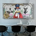 thumbnail image 7 of Logo Designers Bill Cartoon Graffiti Money McDuck Canvas Art Poster And Wall Art Picture Print Modern Family Bedroom Decor Posters, 7 of 7