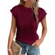 thumbnail image 1 of Remera PRETTYGARDEN Primavera Verano 2025 Manga Corta Vino Tinto XXL, 1 of 8