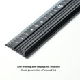 thumbnail image 3 of Cutting Ruler L, Alloy Measuring Tool L Shaped Aluminum Alloy Type Aluminum Straight Edge Hardware Accessory for Length Measurement, 3 of 8