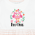 thumbnail image 4 of Inktastic First Birthday Owl 1 Year Old Girl Girls Baby Dress, 4 of 5