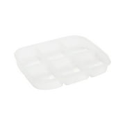 Food Storage Containers with Lids 6 Compartment Meal Prep Containers Divided Plates for Adults Snackle Box Container