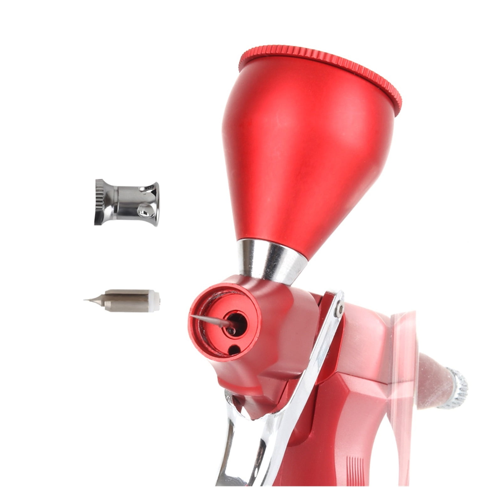Dual Action Easy Clean Use Trigger Simple Disassembly 20 40 CC Cup High Capacity Airbrush Gun With Hose ,Versatile applications