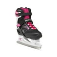 thumbnail image 2 of ROLLERBLADE Women's Bladerunner Igniter XT Black/Fuchsia Ice Skates, Size: 6, 2 of 7