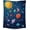 Planet Blanket 3, variant on Planet Blanket Gifts - 50x40 Inches Cute Planets Throw Blanket for Kids, Boys & Men - Dark Blue Soft Fuzzy Blankets for Crib, Couch & Travel