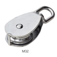 thumbnail image 4 of Kenally Polea de acero inoxidable, portátil, reutilizable, resistente, profesional, impermeable, resistente a la intemperie, herramienta de rueda de Materiales de construcción M32 Kenally TO009474-04, 4 of 6