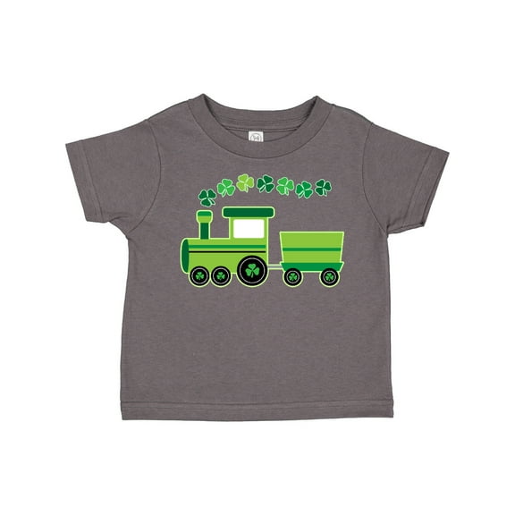 Inktastic St Patricks Irish Shamrock Train Boys or Girls Toddler T-Shirt