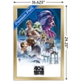 thumbnail image 3 of Star Wars: The Empire Strikes Back 40th - Classic Wall Poster, 14.725" x 22.375", Framed, 3 of 3