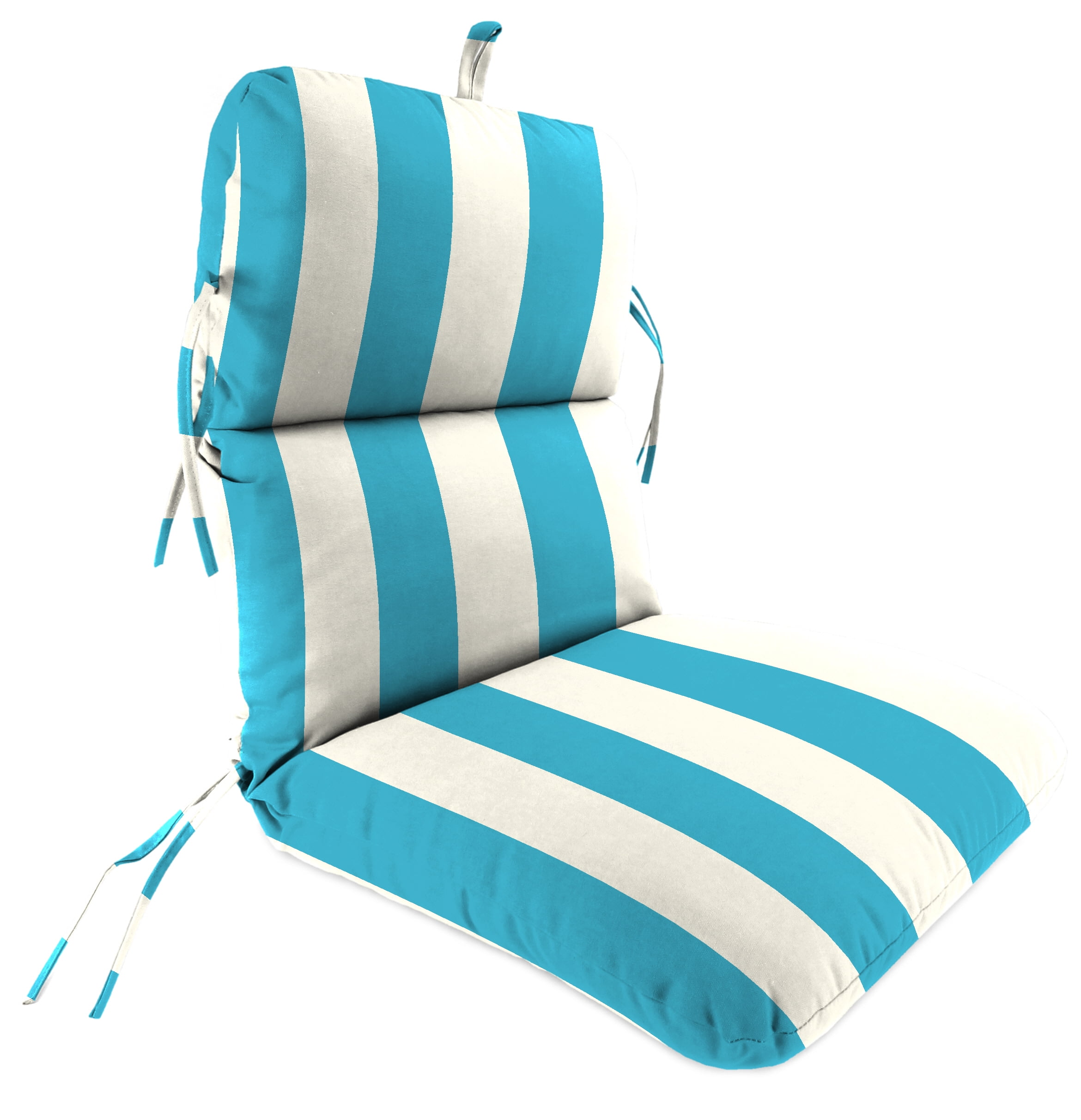 Jordan Manufacturing 45" x 22" Cabana Stripe Turquoise Stripe