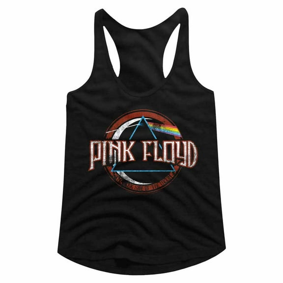 Pink Floyd Black Women's Racerback Tank Top