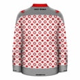 thumbnail image 4 of Canada Day Abstract Leafs Ugly Sweater Holiday Hockey Jersey, 4 of 5