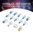 thumbnail image 4 of 14Pcs Point de Pression Hydraulique Test Adaptateur Ensemble Acier Matériel Système Hydraulique Détection de Pression, 4 of 8