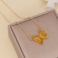 thumbnail image 6 of Kripyery Women Necklace Creative All-match Women Jewelry Butterfly Pendant Clavicle Necklace for Party, 6 of 8