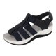 thumbnail image 2 of Zapatillas de verano para mujer, zapatos informales para mujer, sandalias con cuña de plataforma ligera Wmkox8yii  nm7348, 2 of 3