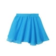 thumbnail image 4 of TiaoBug Kids Girls Ballet Skirts Chiffon Pull on Dance Tutu Skirt Ballerina Dancewear, 4 of 7