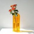 thumbnail image 2 of Acrylic Flower Vase 8 66 Inch Modern Clear Arch Vase Decorative Flower Vase For Home Living Room Table Centerpiece And Office Decor, 2 of 5