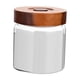 thumbnail image 5 of Caja de almacenamiento de granos de café, recipiente con tapa de madera, recipiente para frutos secos, granos de café expreso A 800 ml 10 x 10 x 12 cm, 5 of 9