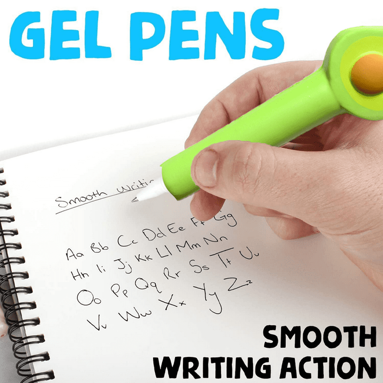 BUNMO Squishy Scribblers Pens | Cool Pens for Kids | Cute Kawaii Pens | Squishy Pens Perfect for Teenage Girls