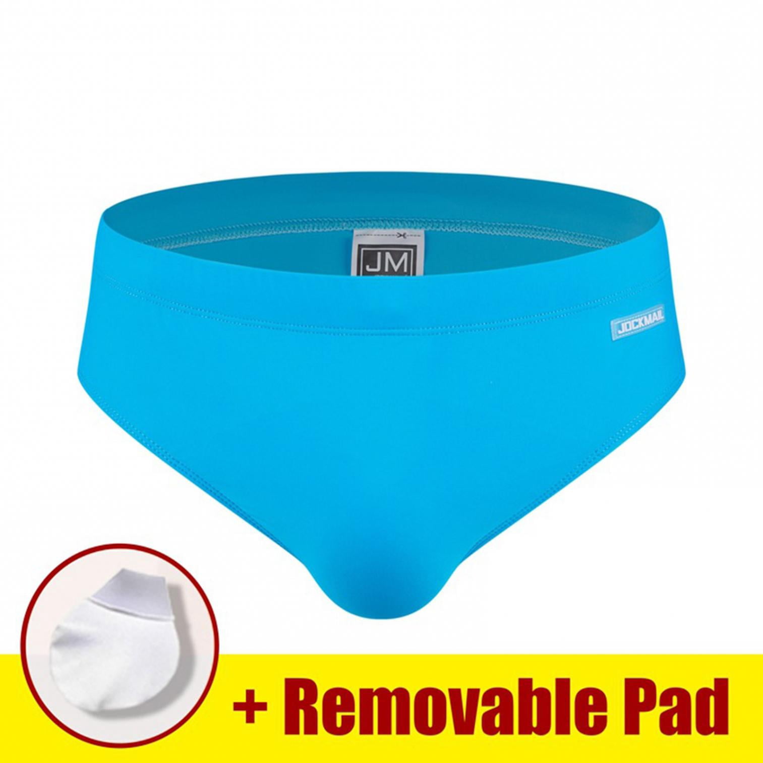 Mens Bikini Swimwear Low Rise Swim Briefs Solid Bathing Suit Sexy Swimsuit