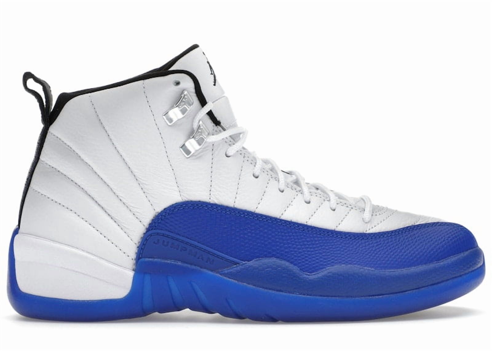 jordan 12 black and blue stockx
