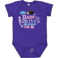 thumbnail image 3 of Inktastic My Daddy Did It and He Did It for Me with Graduation Cap Girls Baby Bodysuit, 3 of 5