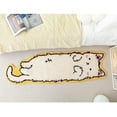 thumbnail image 3 of Cat Tufted Rug, Cat Shaped, Irregular, Cartoon, Polyester, 3'11" x 1'4", I, High Pile, Indoor, Area Rug, 3 of 6