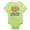 Kiwi, variant on CafePress - My Aunt Loves Me Because... Infant Bodysuit - Baby Light Bodysuit, Size Newborn - 24 Months