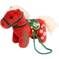 thumbnail image 2 of 2026 Year of the Horse Plush Ornament Chinese New Year Cute Hanging Mascot for Home Car Bag Holiday Decor Gift, 2 of 12