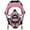 Pink, variant on Ocean Reef G. Divers IDM Mask Small/Medium Emerald (White, S/M)