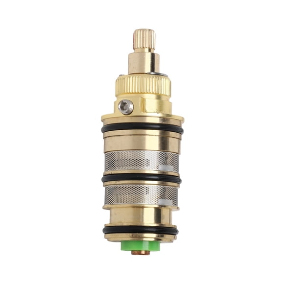 Home Improvement Plumbing Fixtures Thermostatic Spool Repair Kit Thermostat Cartridge Bath Mixer H5 Alloy Plastic