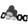 thumbnail image 4 of 2 Pieces Bottle Can Stacker Wine Bottles Holder Stacking Mat Kitchen Cabinet Fridge Organizer Storage Rack, Black, 4 of 9